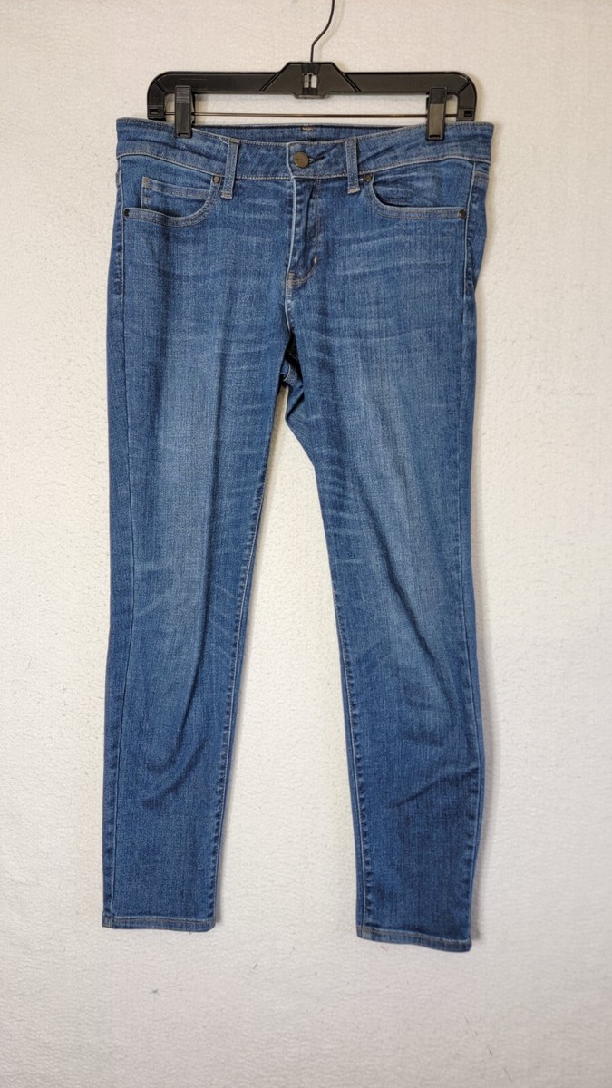 Uniqlo Jeans Women's 28x26 Skinny Tapered Mid Rise Ultra Stretch