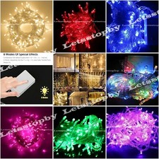 110V 32FT 100 LED Christmas Tree Fairy String Party Lights Lamp Xmas Decoration