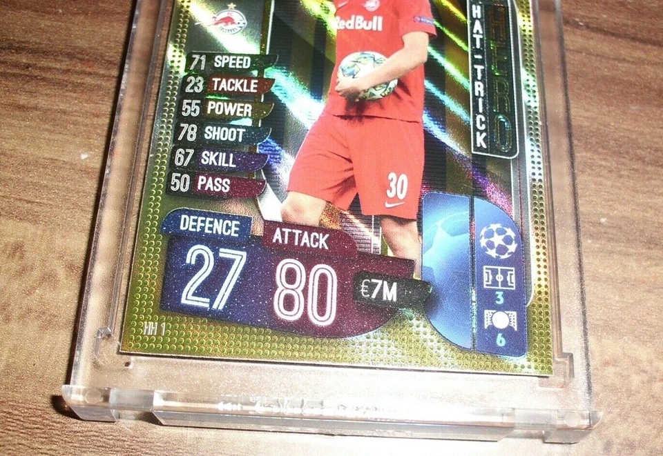 2019-20 Topps Match Attax Erling Haaland HH1 Gold RC Rookie Salzburg📈🔥INVEST - Image 3 of 4