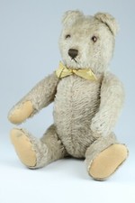 Original Steiff Teddy Bär 1950 50er Jahre 35 cm Schleife Dif12957 AVS16300 GB4