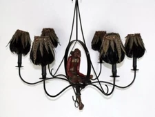 Bill Huebbe Monkey 🐒 Chandelier 