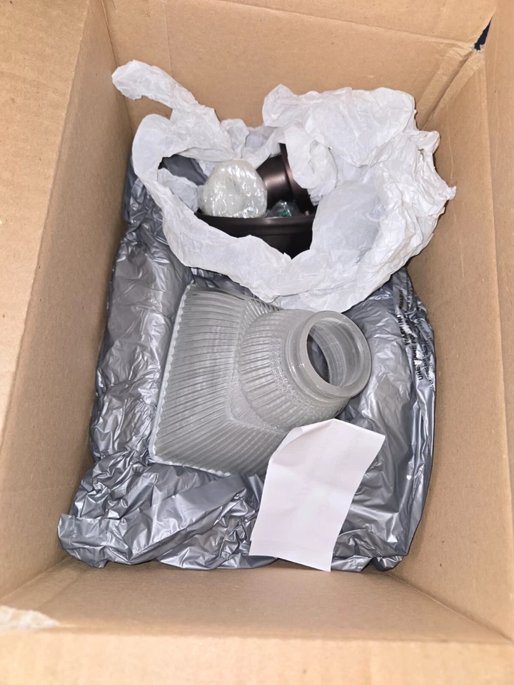 Chipre EE. UU. Hudson Valley Lighting 3101-OB-45F Colgante de 1 Luz, Acabado Bronce Antiguo Foto 3 de 3