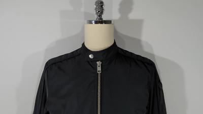 Diesel Polyester Men's Jacket Application 100% Cowhide Leather