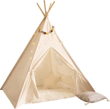 Kids Teepee Tent for Kids - with Light String | Teepee Tent for Kids | Kids Play