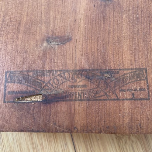 Vintage The Holy Bible Crafted Cedar Wood - Box Only - Union Made in Tennessee - Picture 6 of 9