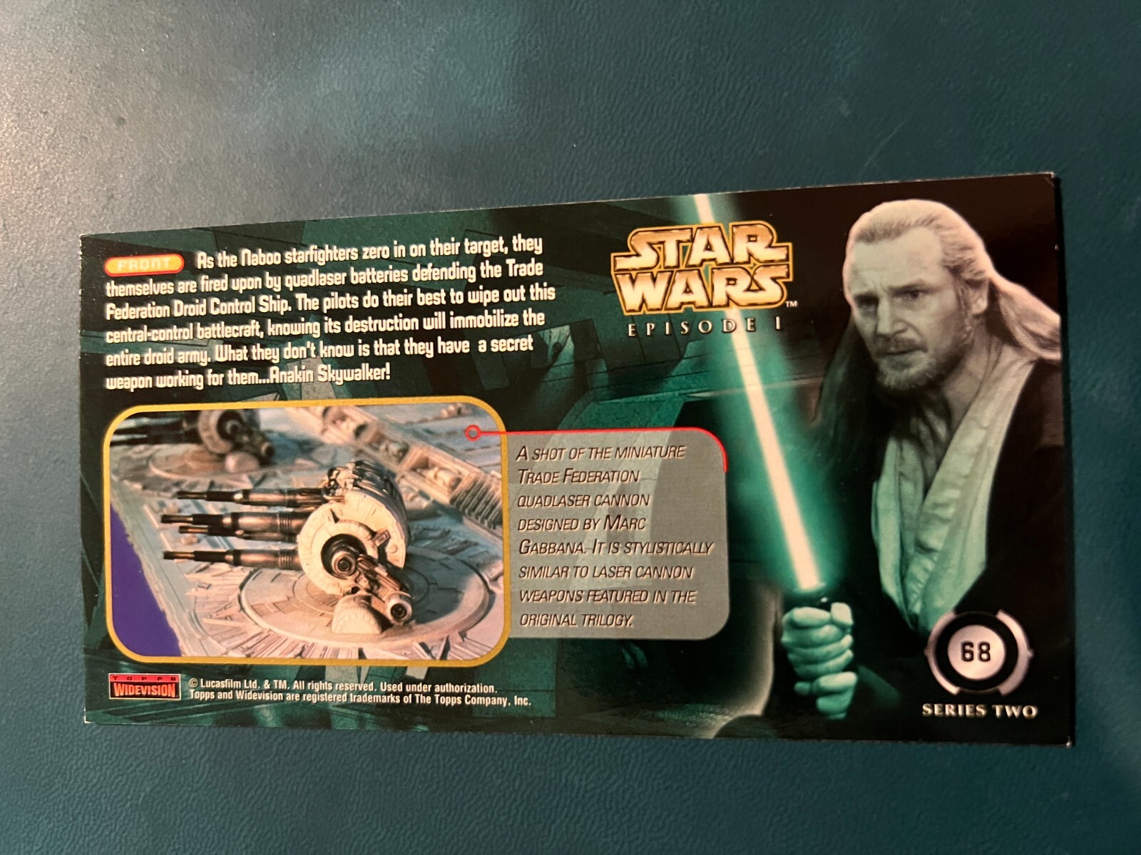 1999 Topps Star Wars Episode I SERIES 1-2 Widevision Complete Your Set U Pick - Picture 307 of 331