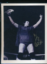 Cowboy Bob Orton 8x10 Photo WWF Wrestling B & W Gold Sharpie (BE83) SWSW6