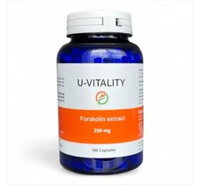 Forskolin Extract 250mg, 180 Capsules Weight Loss Supplement Muscle Mass