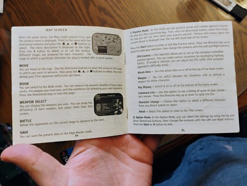 Soulblade - Playstation 1 Ps1 Manual Original solo ver descripción - Imagen 11 de 16