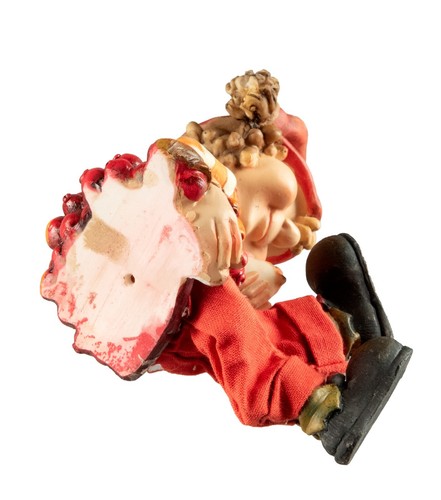 Autumn Gnome Figurine - Elf With Bird Decoration - 27182 - Picture 7 of 7