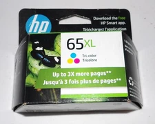 Genuine HP 65XL (N9K03AN) Tri Color Ink Cartridge Dated  2026 New HP 65 XL