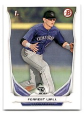 Forrest Wall 2014 Bowman Draft Baseball #DP33 Colorado Rockies
