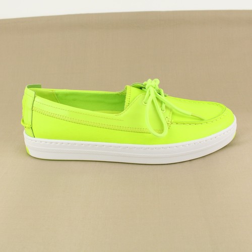 Cole Haan Cloudfeel Weekender Womens Size 9.5B Green Leather Boat Shoes - Picture 2 of 11