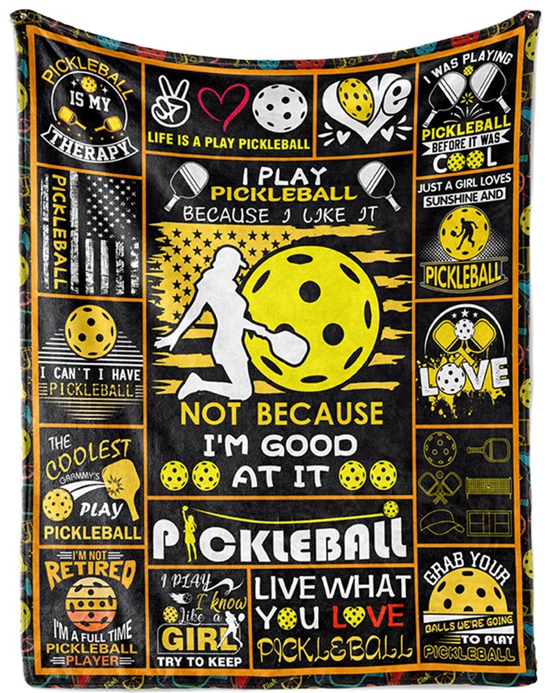 Pickleball Gifts Gifts for Pickleball Lovers Pickleball Blanket Pickleball Gi... Pickleball Gifts Gifts for Pickleball Lovers Pickleball Blanket Pickleball Gi...
