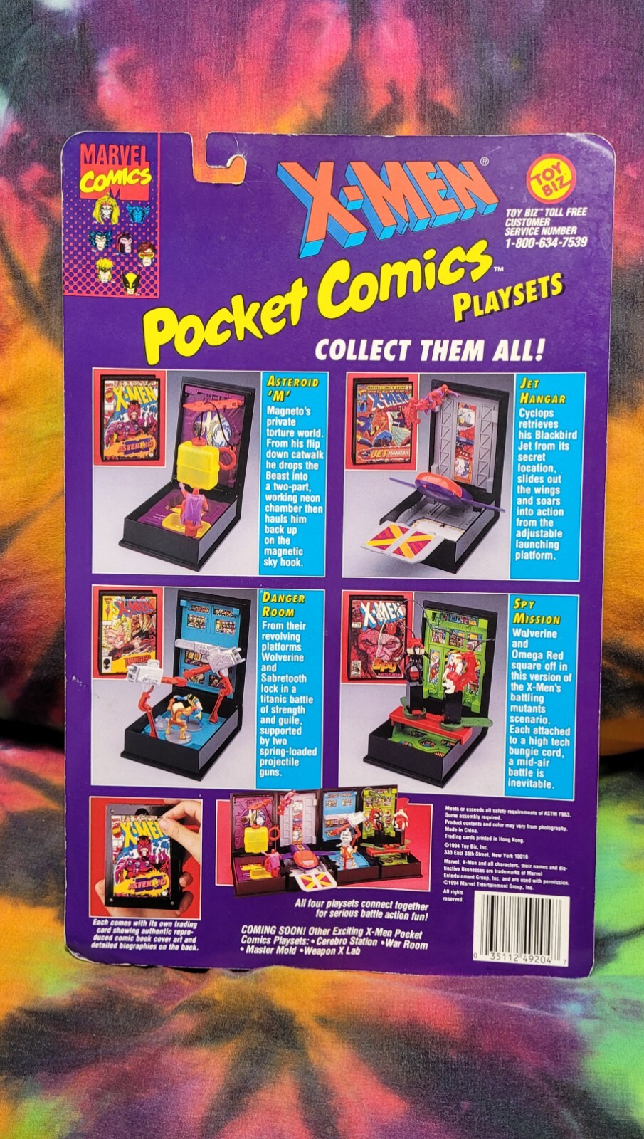Xmen Pocket Comics Jet Hangar 1994 MoC Cyclops vs 150
