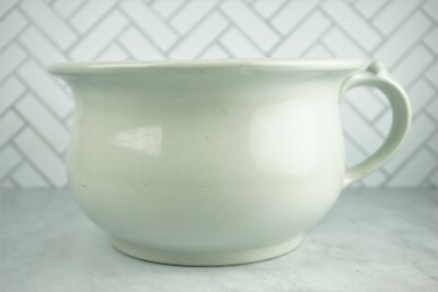 Antique Baker & Chetwynd Imperial Ironstone Chamber Pot, Planter, Potty Seat