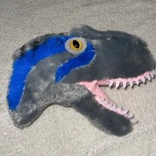 ADORE 12" Swift Velociraptor Dinosaur Stuffed Animal Plush Walltoy Wall Mount