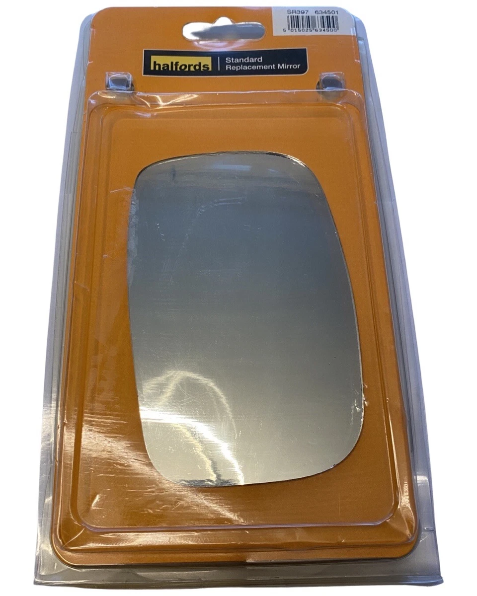 BNIP HALFORDS STANDARD CAR REPLACEMENT WING SIDE MIRROR GLASS