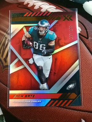 palpalページ ZACH ERTZ 2020 Panini XR Football Red Parallel #84 Philadelphia
