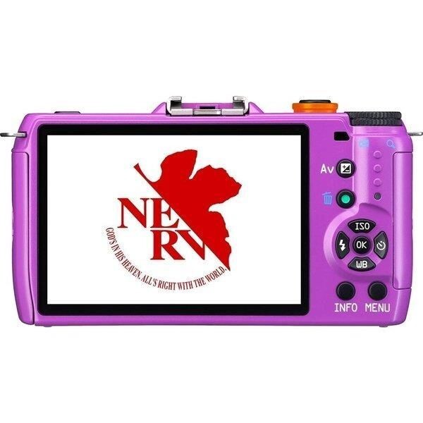 Pentax Q10 Camera Limited edition Japan purple Type 01 Evangelion