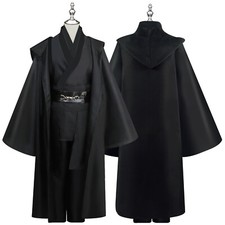 Wars Star Cosplay Adult Cloak Robe Costume Jedi Anakin Skywalker Darth Vader