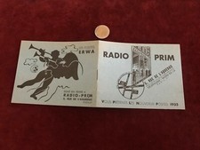 ancien catalogue brochure materiel radio N 9 prim