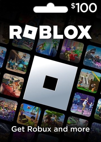 DIGITAL Roblox Card $100 USD Robux Key UNITED STATES