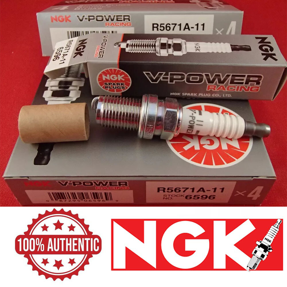 NGK Set of 8 Racing Spark Plugs 6596 Standard Nickel Core V Groove Universal