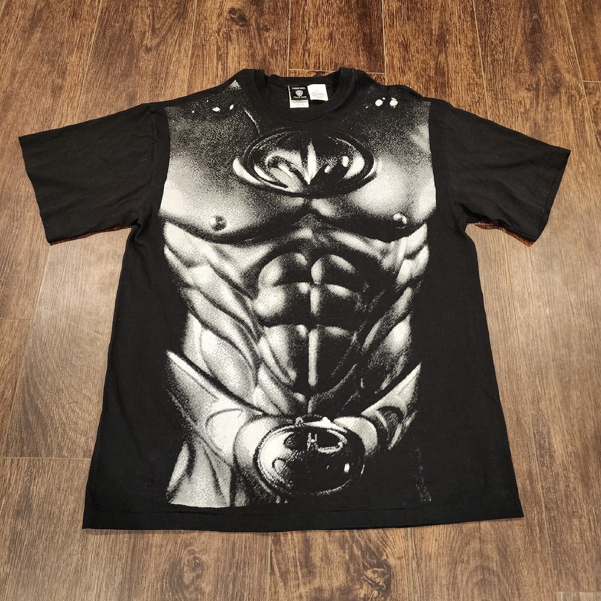 Vtg Batman T Shirt Mens XL 1996 Single Stitch 90s DC Comics WB