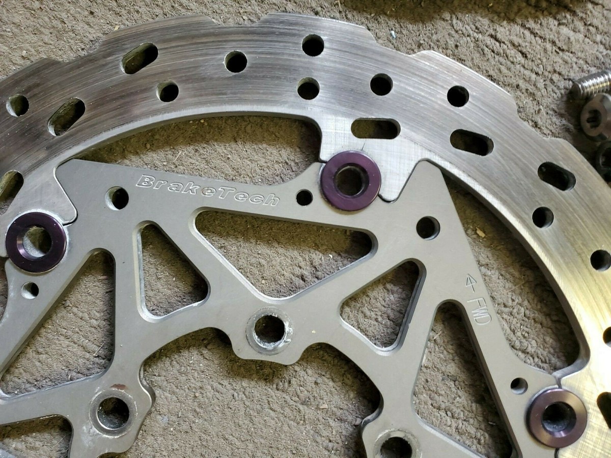 虎13 Arashi Front Brake Rotor Disc For KAWASAKI ZX6R NINJA 636