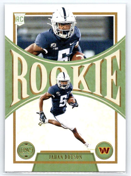 Jahan Dotson 2022 Panini Legacy Rookie #153