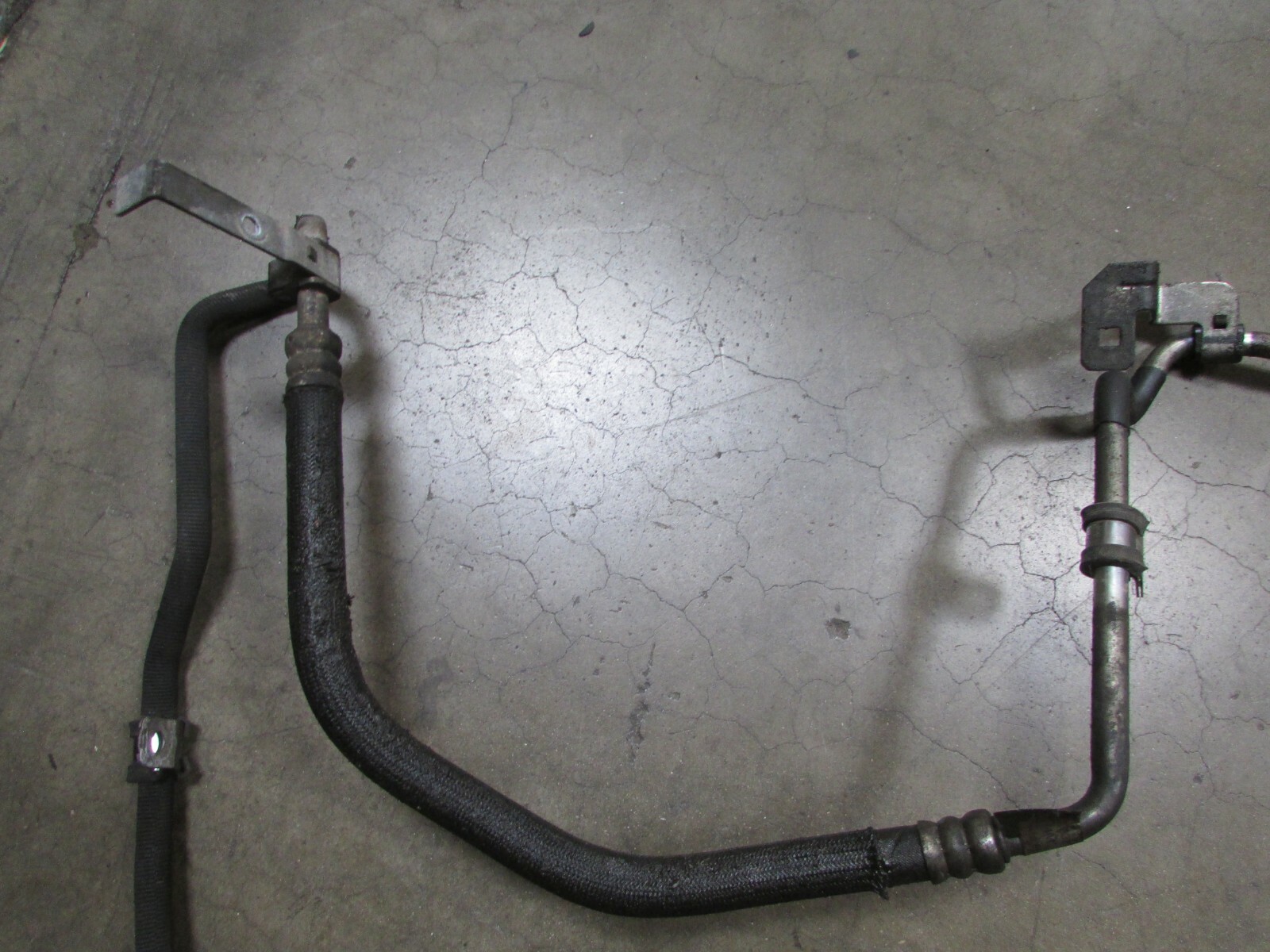 Maserati Ghibli, Steering Rack to Cooler Line, Used, P/N 670007691