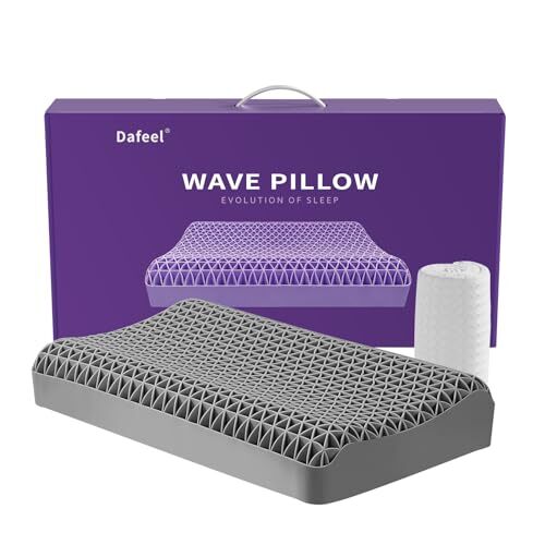 Dafeel Zero Gravity Gel Pillow High Resilience Fully WashableHeight 8