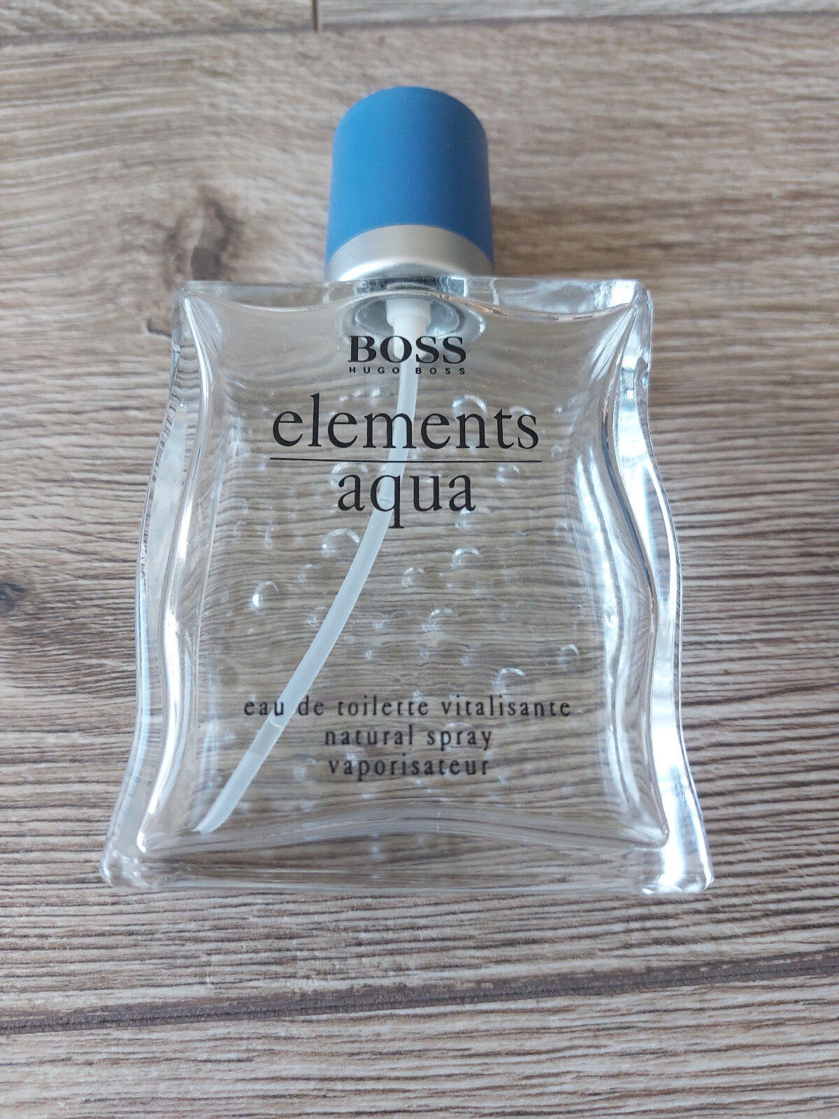 Boss Elements Aqua Eau De Toilette 100ml BOSS elements aqua (100 ml Eau de Toilette LEERER Flakon für Sammler