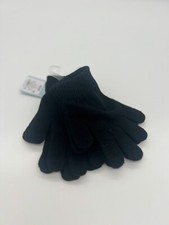 Kids' 3pk Gloves - Cat  Jack Black One Size