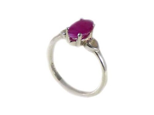 18thC Antique 1¾ Ruby + Silver Ring: Ancient Celt Talisman Druid Magic Amulet - Picture 6 of 9