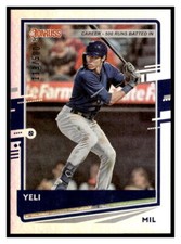 2020 Donruss Career Stat Line Variations #110 Christian Yelich /500 