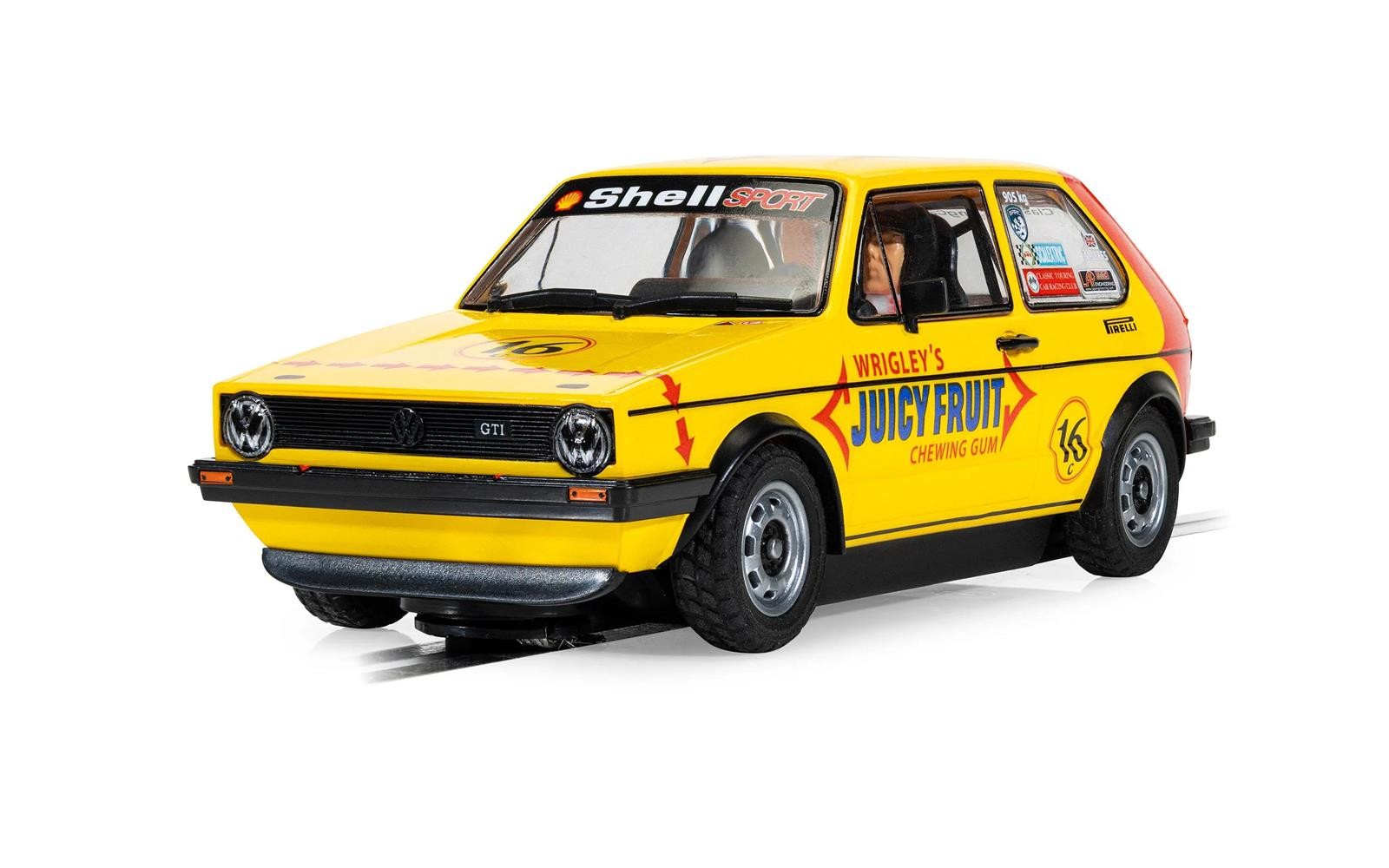 VW Golf GTI Malcolm Jeffs Racing Scalextric slotcar 1:32 C4625