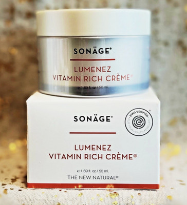 NIB SONÄGE SKINCARE Lumenez Vitamin Rich Crème - Retail Price $58.00!!!