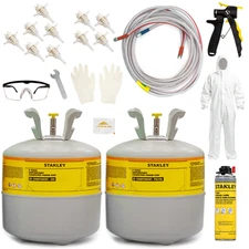 Stanley F994C Spray Foam 1 Kit (600 Board Feet) Closed Cell Class A Fire Rated