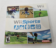 Wii Sports Nintendo Wii Disc With Sleeve And Manual Free Shipping