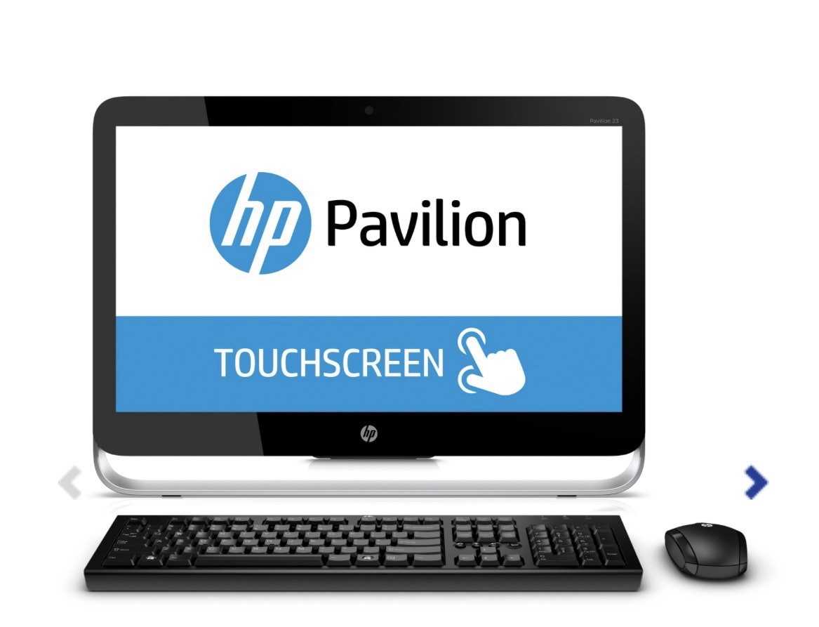 2014 HP PAVILION 23-P112 All-in-One Desktop Computer Touchscreen