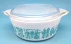 Vintage Pyrex Amish Butterprint Bowl 472 1-1/2 PT & Pyrex 470-C Lid GREAT SHAPE