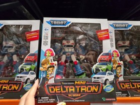 Tobot MINI DELTATRON 3-Part Integration Car to Robot Action Figure Toy
