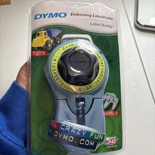 Labelmaker Dymo Label Buddy Embossing Labelmaker NEW 2006 Retro