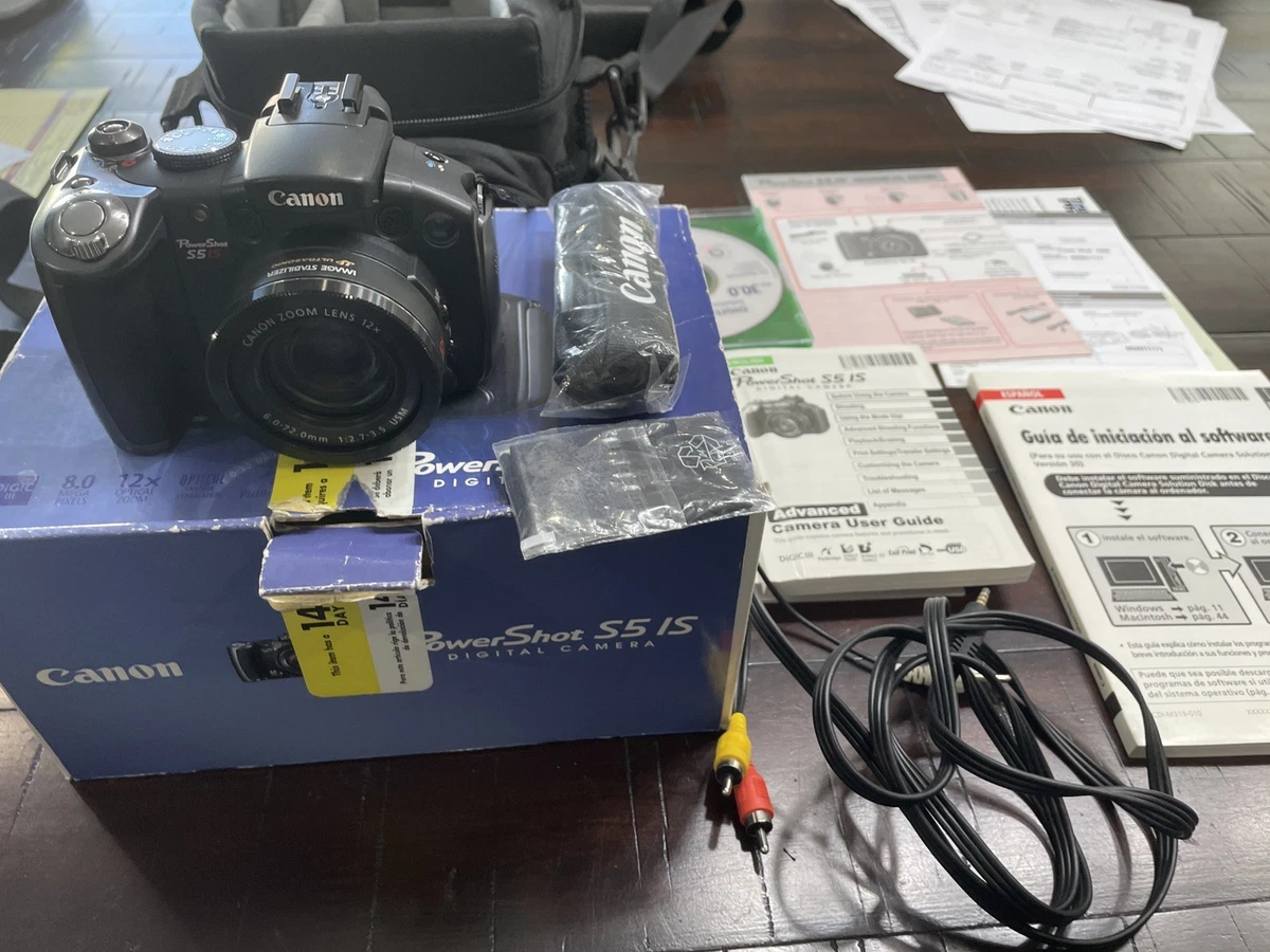 Canon PowerShot S5 IS Digital Cameras for Sale | Shop New & Used