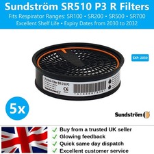 Sundström SR510 P3 filters (sealed) for SR100 SR200 SR500 SR700 Exp: 2030 - 2032