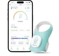 Sense-U Smart Sock Shoe Baby Monitor (Long Range) – Real-time Heart Rate, Oxygen