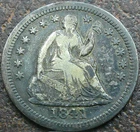 US 1841 Seated Liberty Half-Dime  **