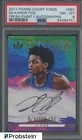 2017 Panini Court Kings Fresh Paint I De'Aaron Fox Kings RC Rookie AUTO PSA 8